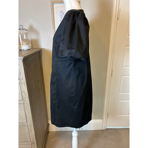 J. Crew | (NWT) Black Button Front Ballon Sleeve Sheath Dress | 14 - Picture 10 of 15